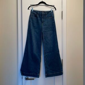 Anthropologie Wide Leg Jeans